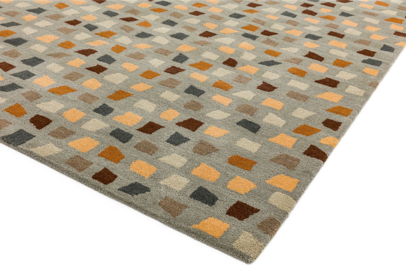 Reef Wool Rug - Pixel Grey Multi RF07 Reef Wool Rug - Pixel Grey Multi RF07