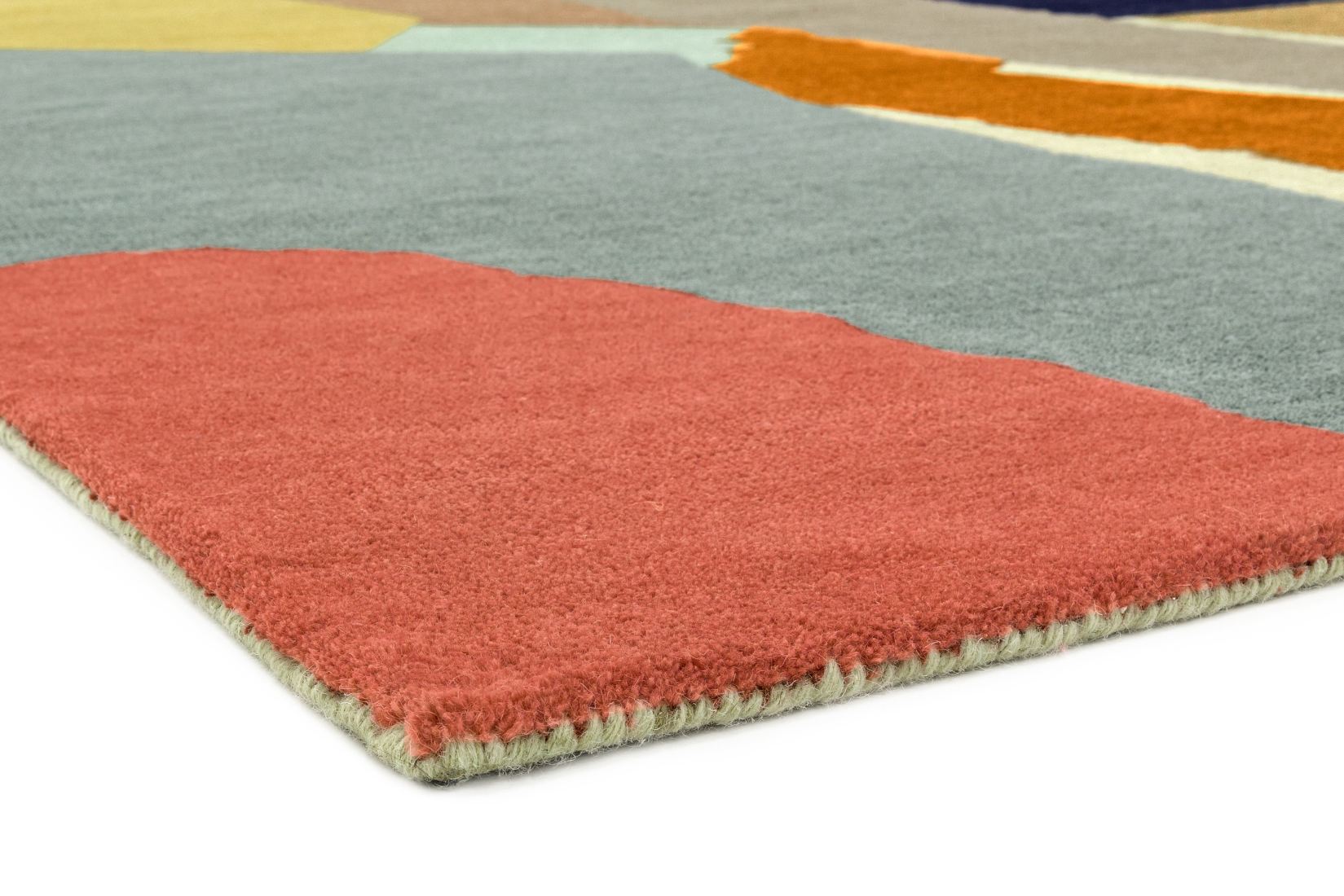 Reef Modern Wool Rug -  Abstract Multi RF14