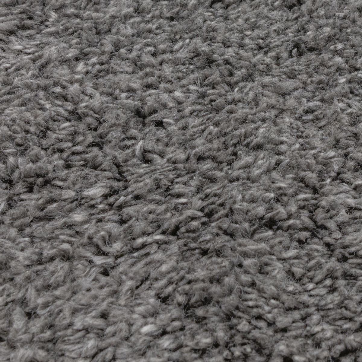 Ritchie Chunky Shaggy Rug - Grey