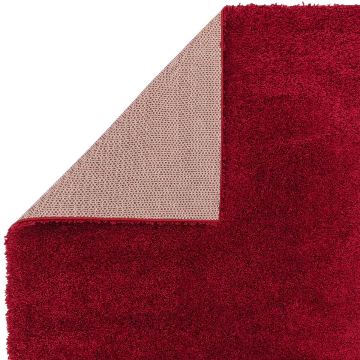 Ritchie Chunky Shaggy Rug - Red