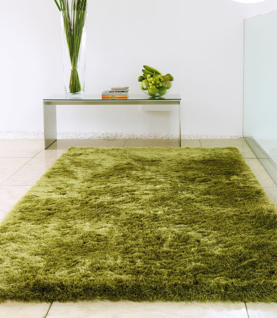 Whisper Shiny Silky Shaggy Rug - Apple Whisper Shiny Silky Shaggy Rug - Apple