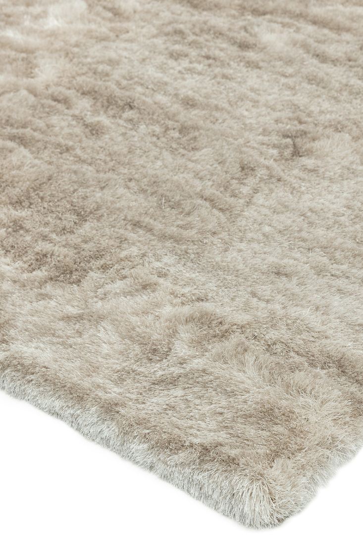 Whisper Shiny Silky Shaggy Rug - Champagne Whisper Shiny Silky Shaggy Rug - Champagne