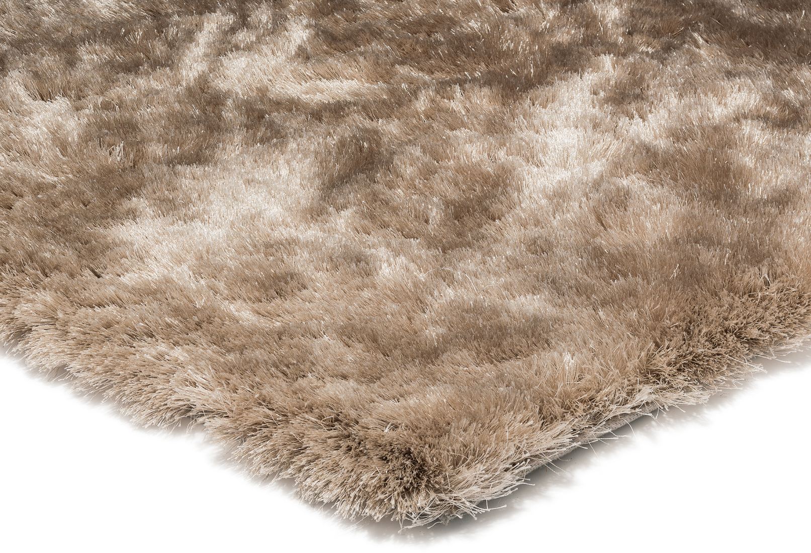 Whisper Shiny Silky Shaggy Rug - Champagne Whisper Shiny Silky Shaggy Rug - Champagne