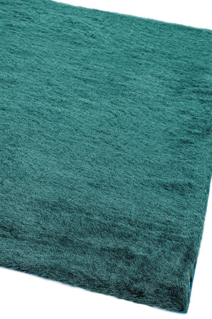 Whisper Shiny Silky Shaggy Rug - Dark Teal Whisper Shiny Silky Shaggy Rug - Dark Teal