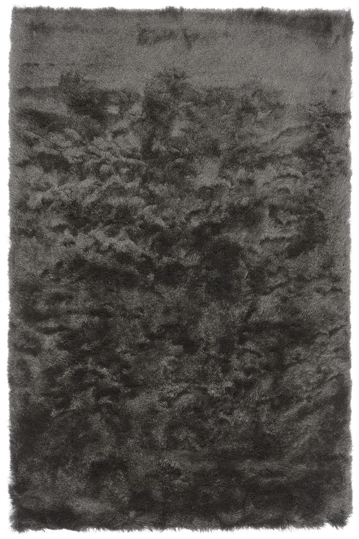 Whisper Shiny Silky Shaggy Rug - Graphite Whisper Shiny Silky Shaggy Rug - Graphite
