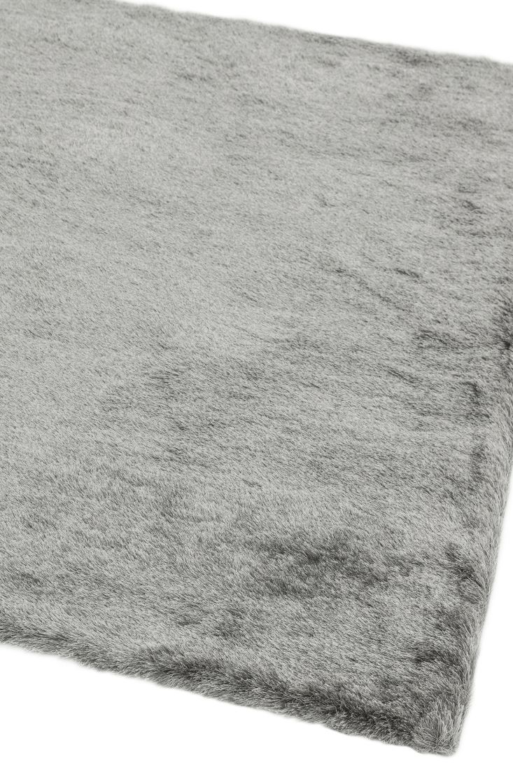 Whisper Shiny Silky Shaggy Rug - Tungsten Whisper Shiny Silky Shaggy Rug - Tungsten