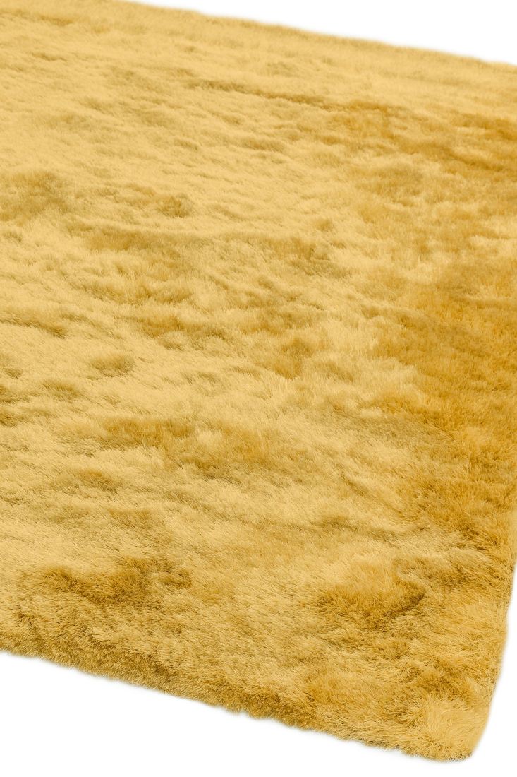 Whisper Shiny Silky Shaggy Rug - Yellow Whisper Shiny Silky Shaggy Rug - Yellow