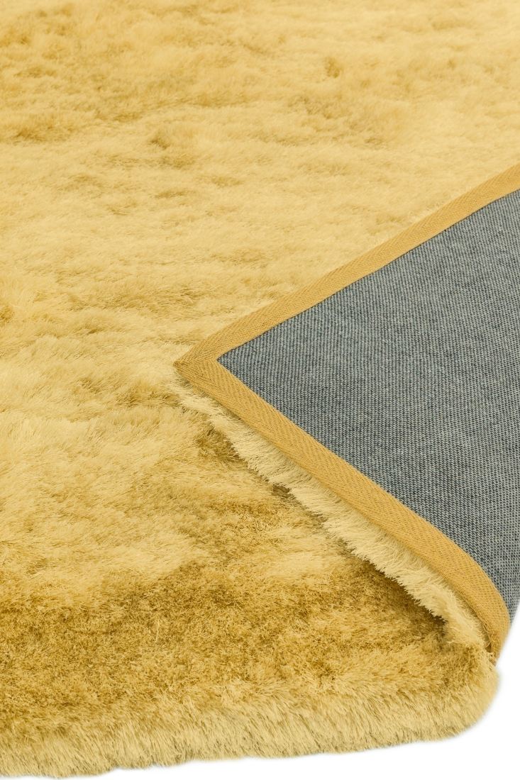 Whisper Shiny Silky Shaggy Rug - Yellow Whisper Shiny Silky Shaggy Rug - Yellow