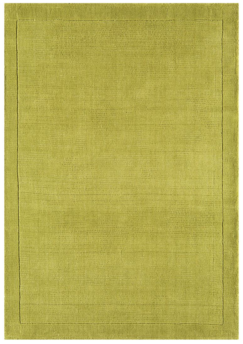 York Luxurious Plain Wool Rug - Green York Luxurious Plain Wool Rug - Green