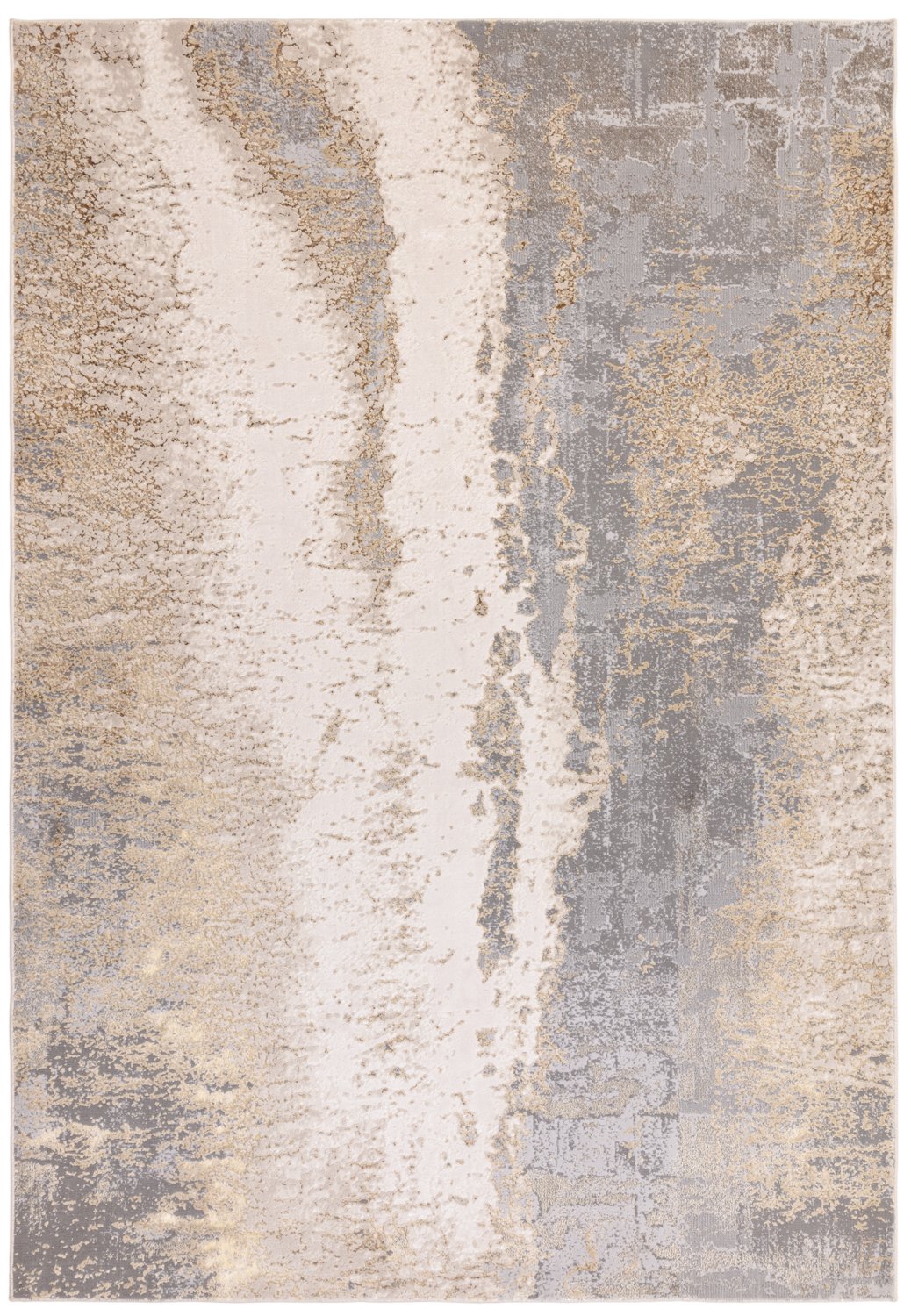 Aurora Abstract High Shine Rug - Cliff AU24