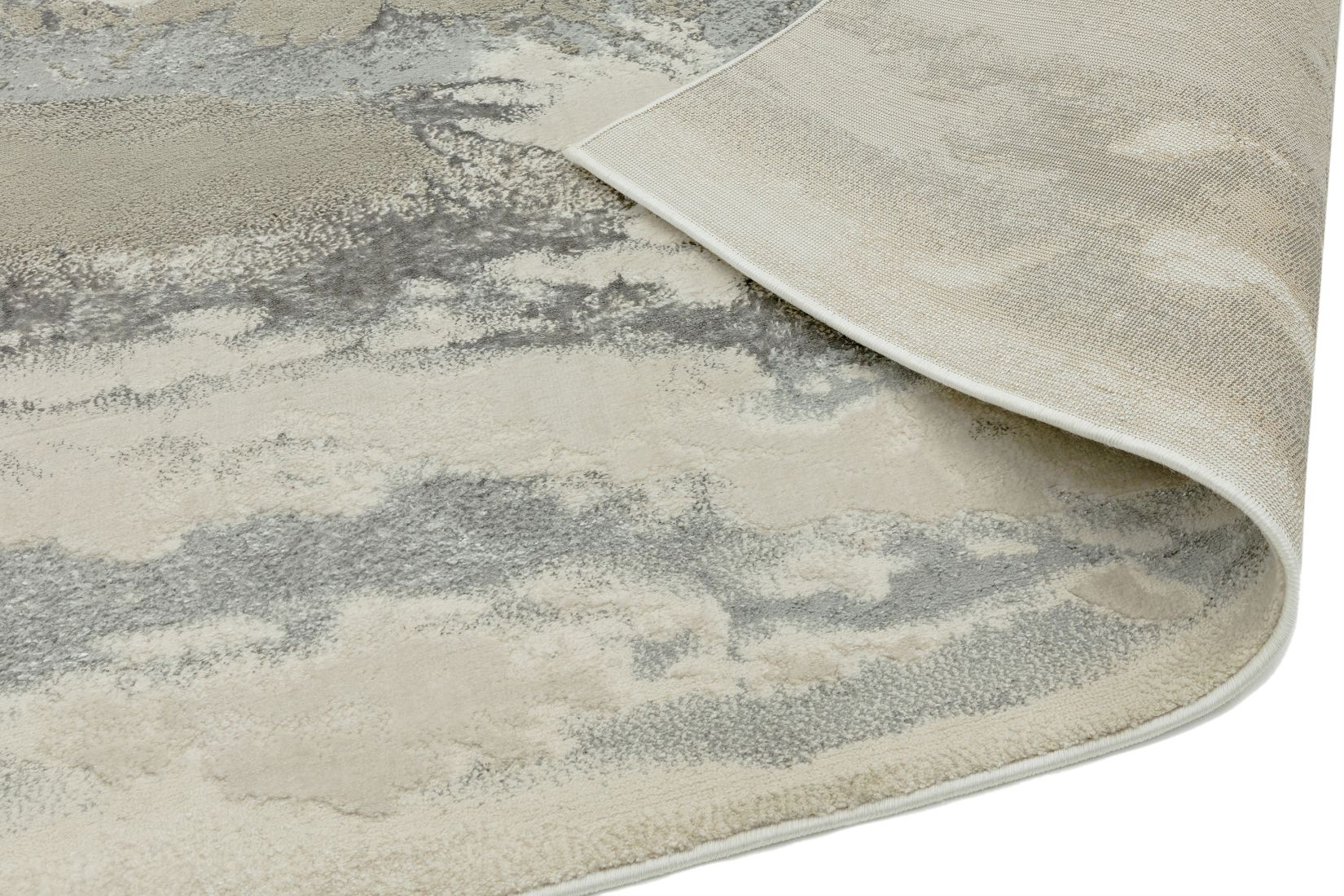 Aurora Abstract High Shine Rug - Cloud AU02