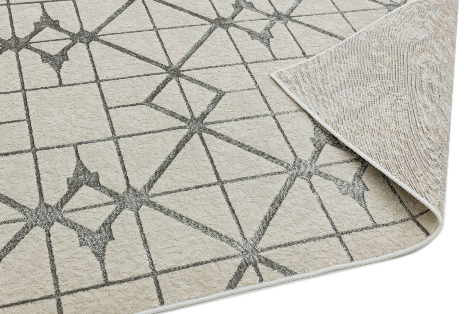 Aurora Geometric High Shine Rug - Lattice AU11 Aurora Geometric High Shine Rug - Lattice AU11