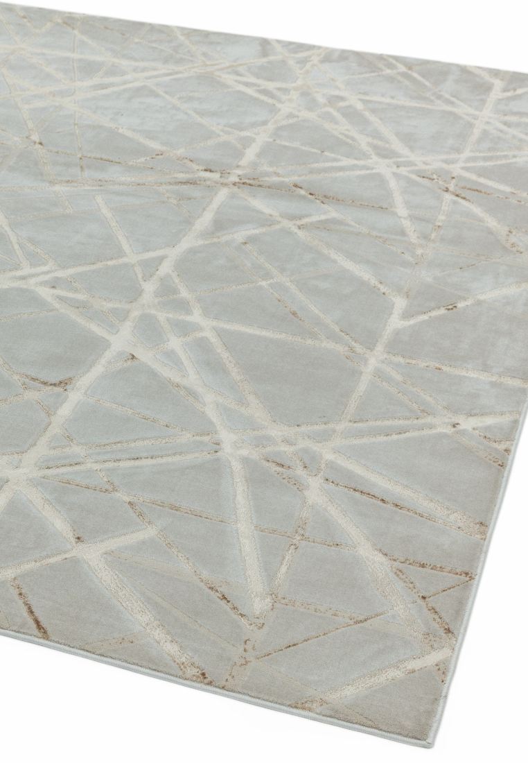 Aurora Geometric High Shine Rug - Mica AU13 Aurora Geometric High Shine Rug - Mica AU13