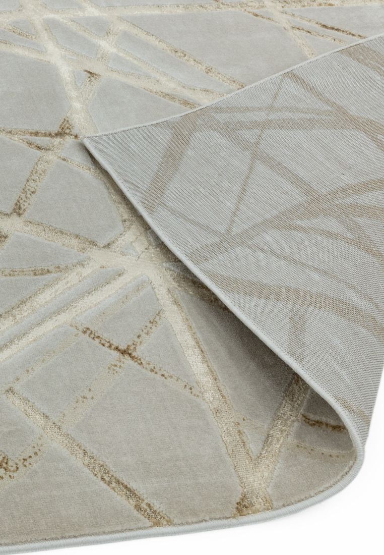 Aurora Geometric High Shine Rug - Mica AU13 Aurora Geometric High Shine Rug - Mica AU13