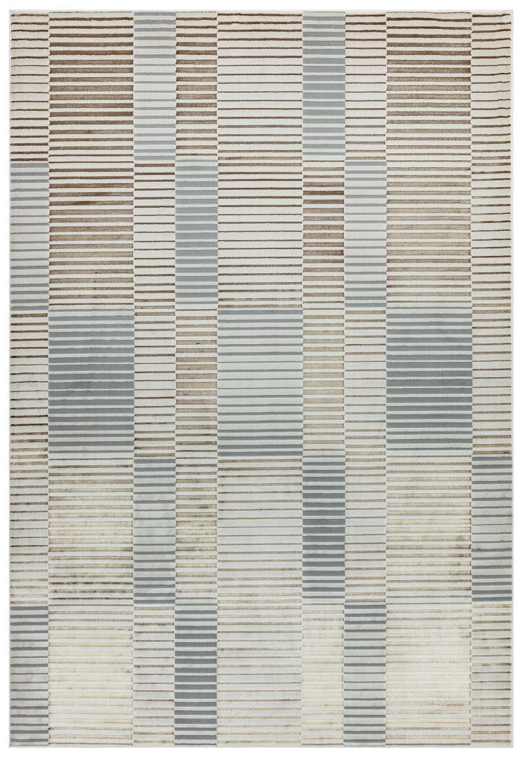 Aurora Geometric High Shine Rug - Ripple AU14 Aurora Geometric High Shine Rug - Ripple AU14