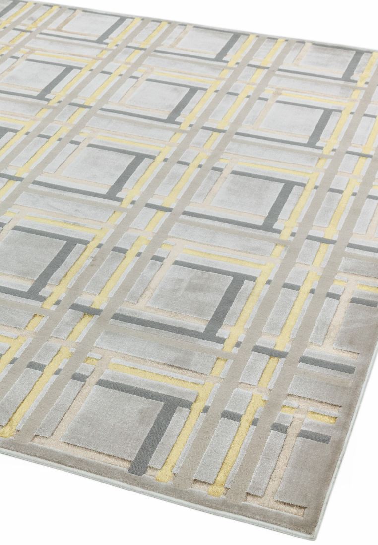 Aurora Geometric High Shine Rug - Elexus AU15 Aurora Geometric High Shine Rug - Elexus AU15