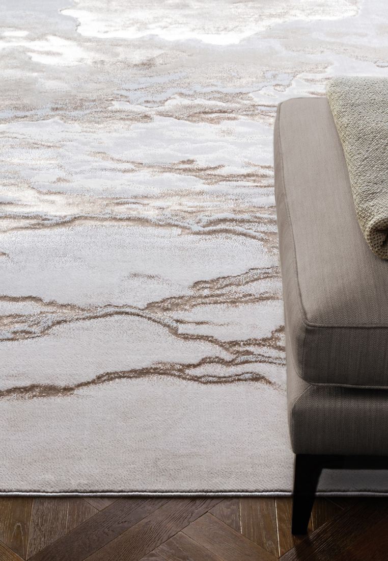 Aurora Abstract High Shine Rug - Linea AU17