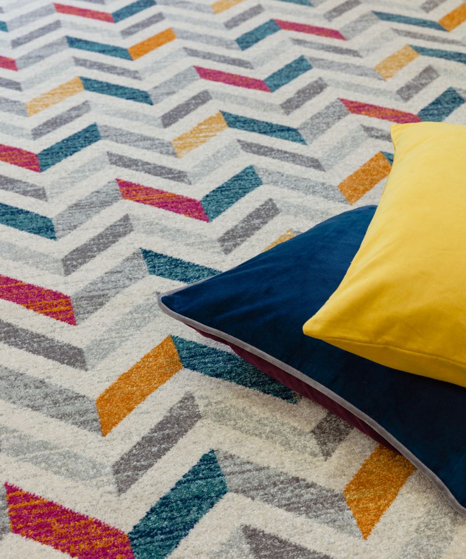 Colt Bold Geometric Rug - Chevron Multi Colt Bold Geometric Rug - Chevron Multi