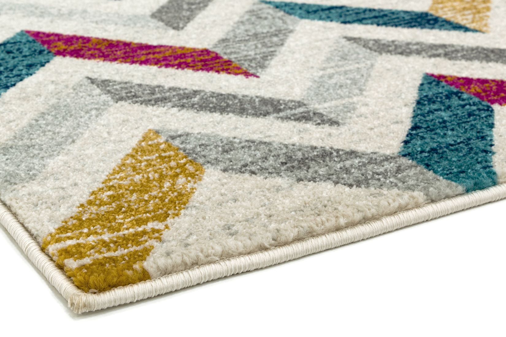 Colt Bold Geometric Rug - Chevron Multi CL06