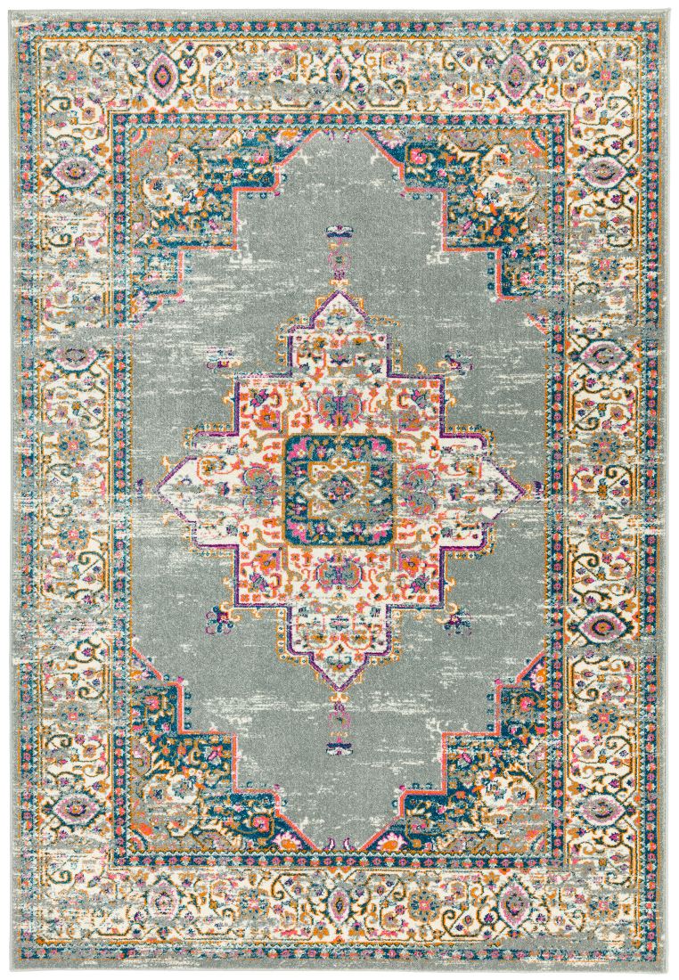 Colt Traditional Rug - Medallion Grey CL02 Colt Traditional Rug - Medallion Grey CL02