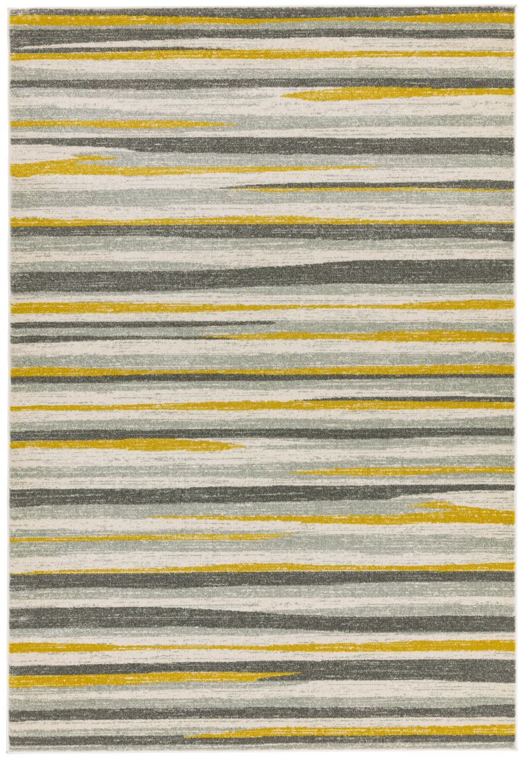 Colt Bold Rug - Stripe Mustard CL10