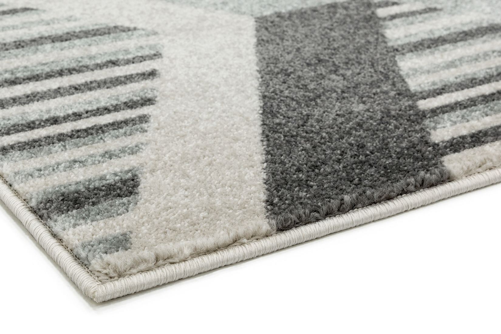 Colt Bold Geometric Rug - Diamond Grey CL12