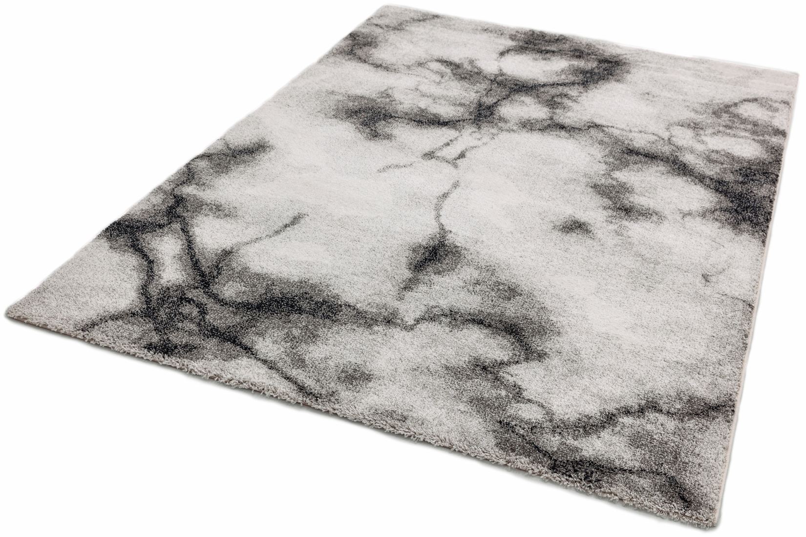 Dream Soft Touch Shaggy Rug - Cream Black DM02 Dream Soft Touch Shaggy Rug - Cream Black DM02