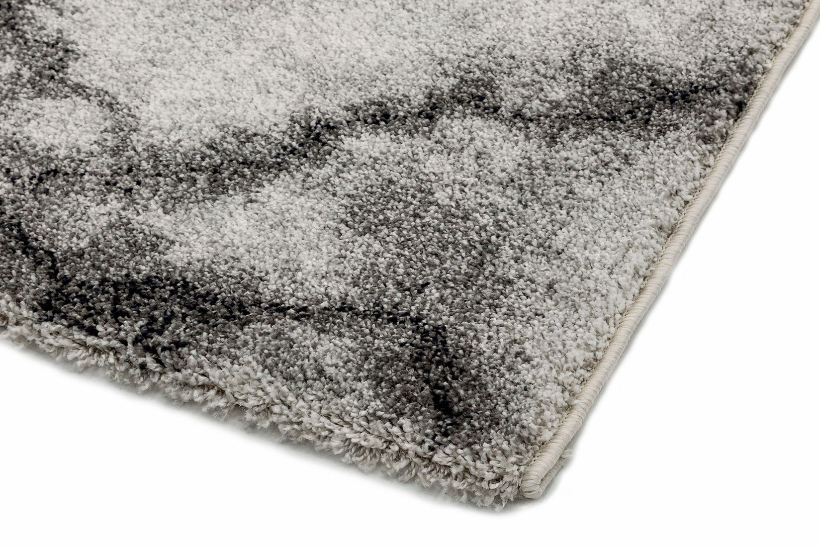 Dream Soft Touch Shaggy Rug - Cream Black DM02 Dream Soft Touch Shaggy Rug - Cream Black DM02