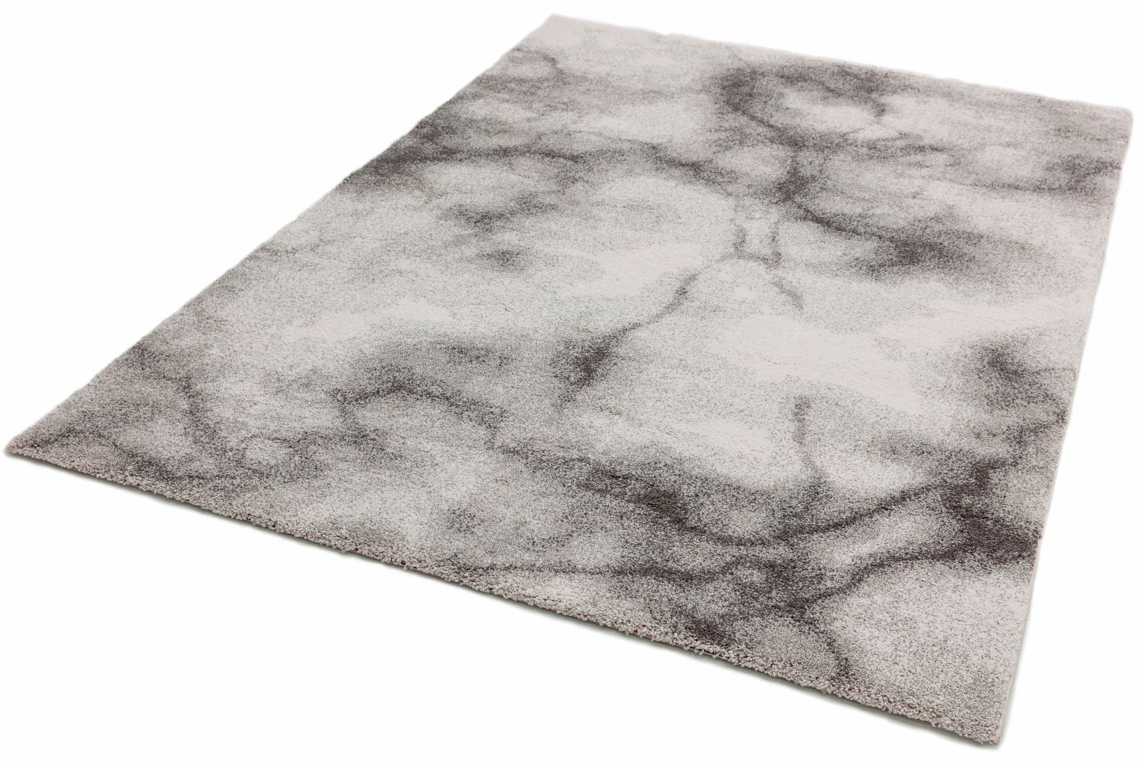 Dream Soft Touch Shaggy Rug - Cream Grey DM03