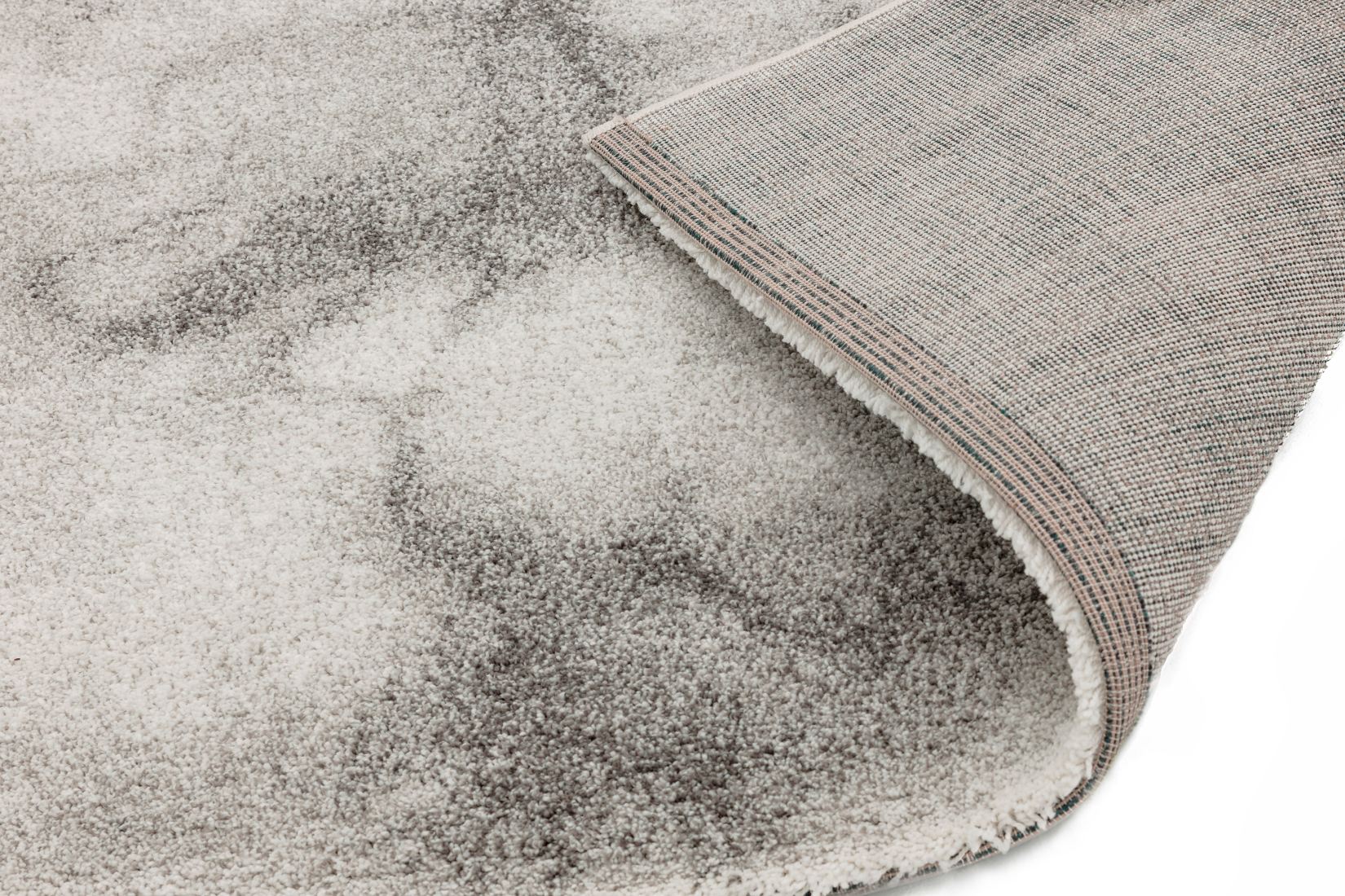 Dream Soft Touch Shaggy Rug - Cream Grey DM03