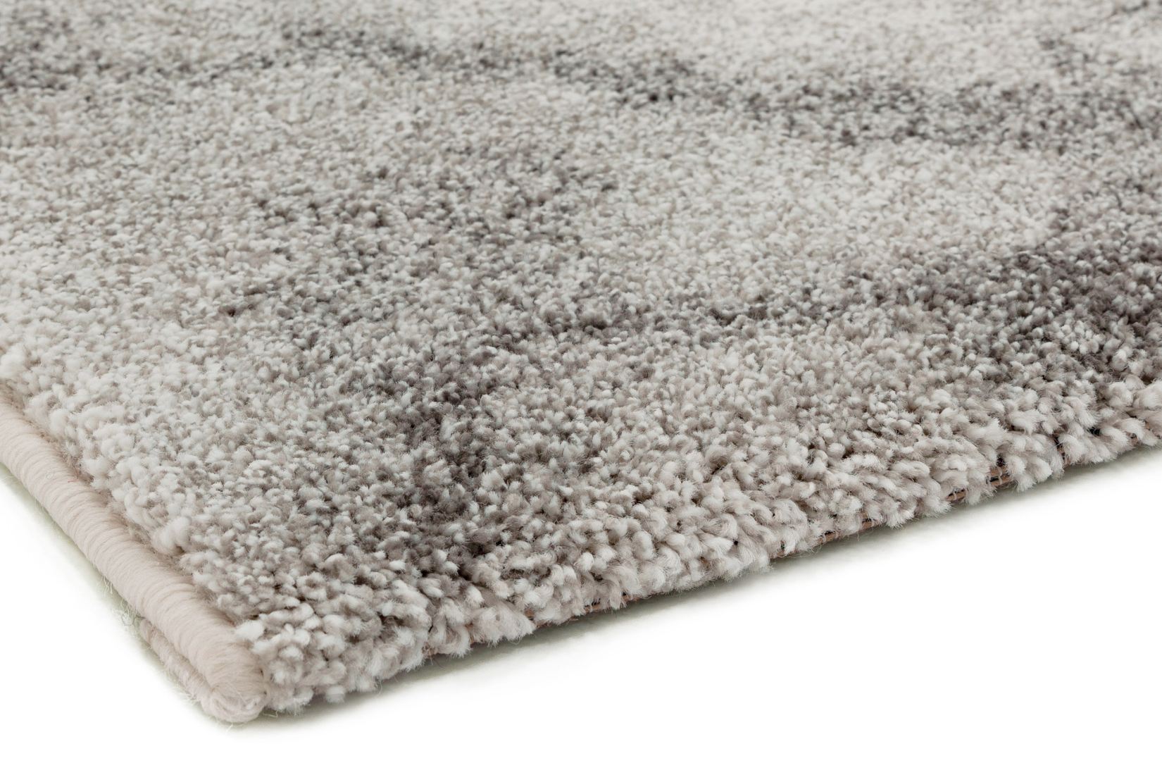 Dream Soft Touch Shaggy Rug - Cream Grey DM03