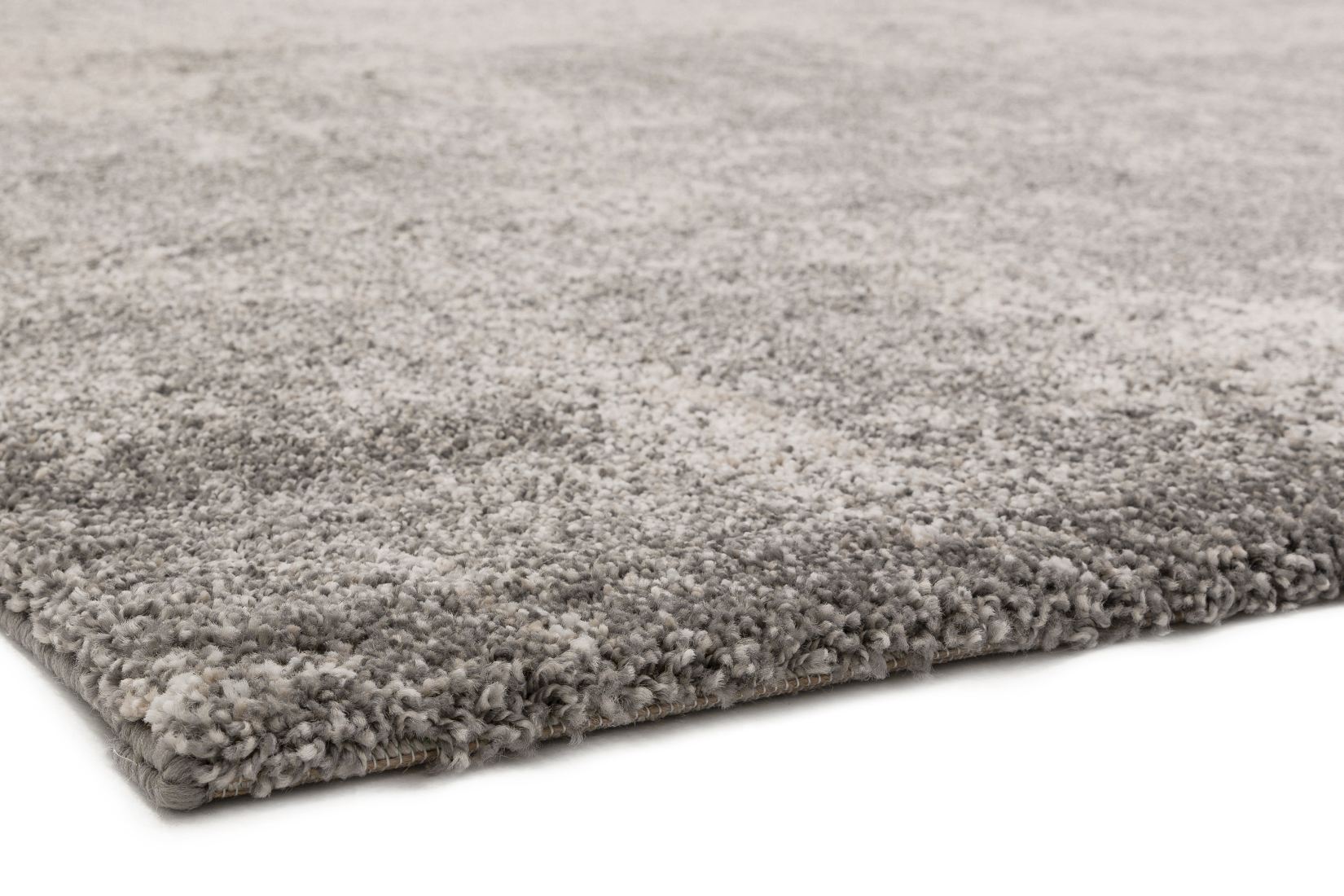 Dream Soft Touch Shaggy Rug - Dark Grey Beige DM05