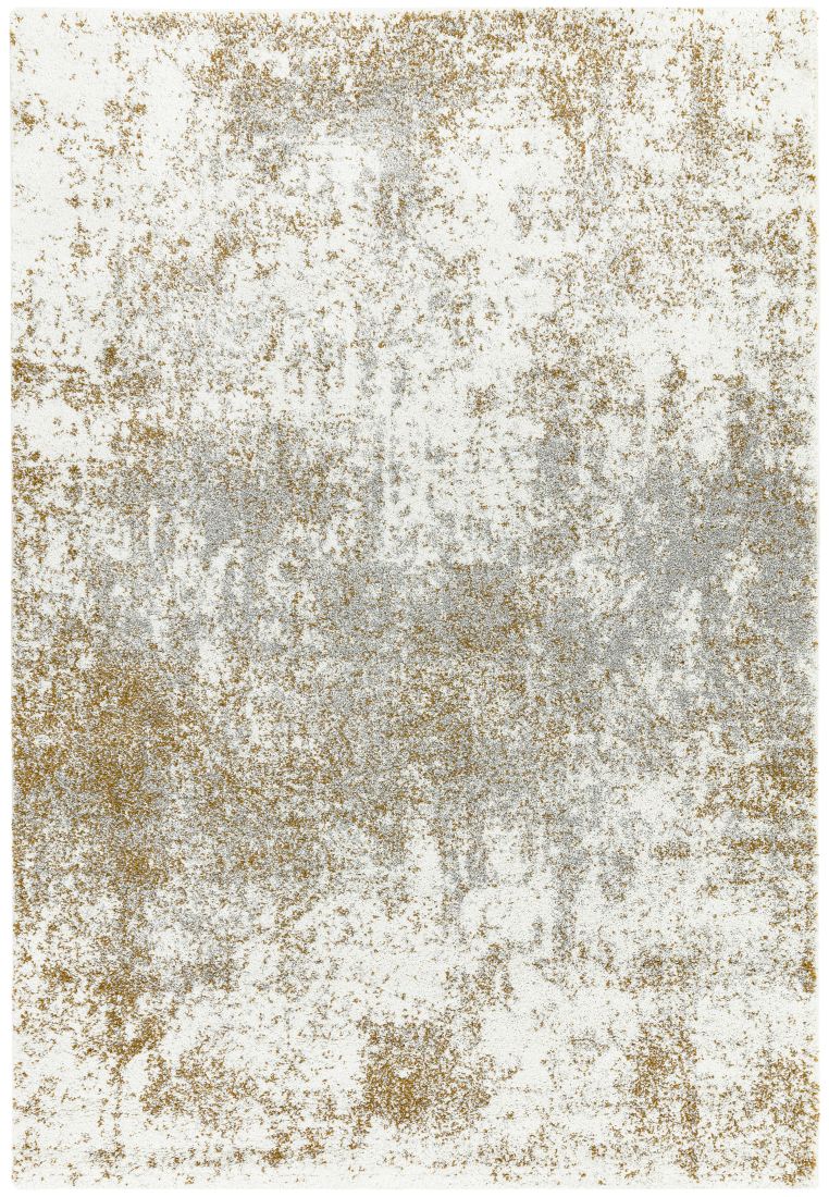 Dream Soft Touch Shaggy Rug - Cream Gold DM10