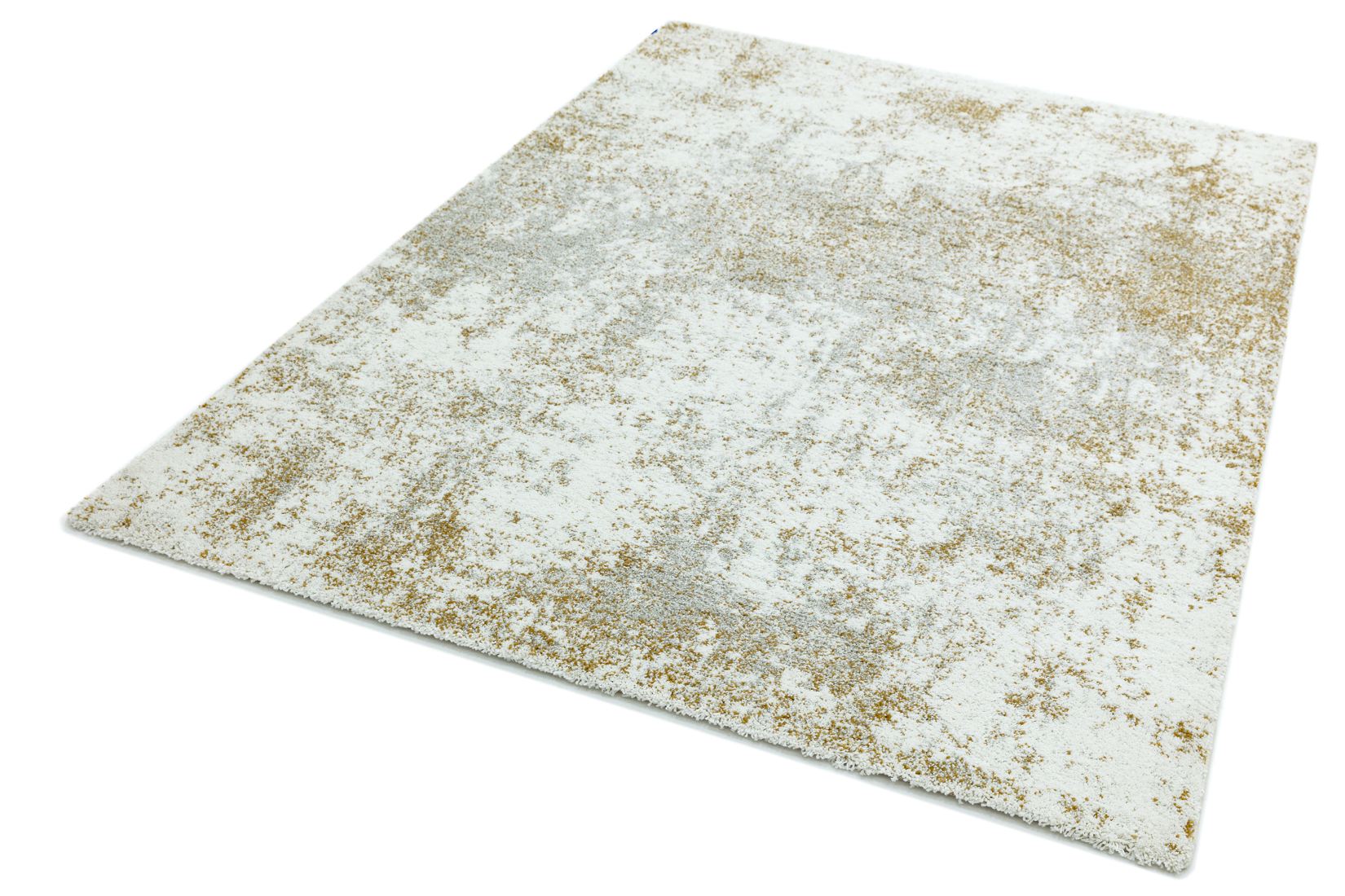 Dream Soft Touch Shaggy Rug - Cream Gold DM10