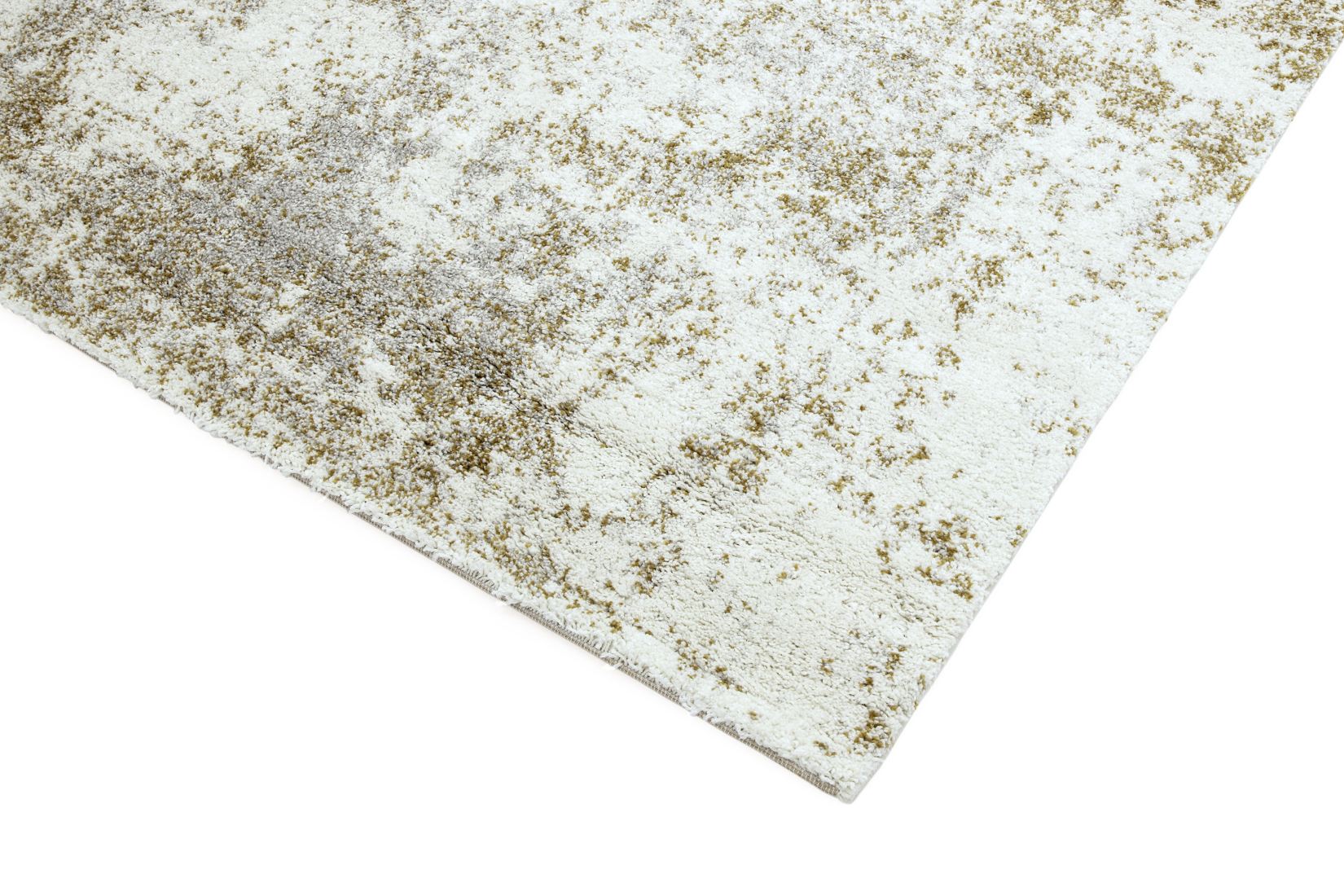 Dream Soft Touch Shaggy Rug - Cream Gold DM10