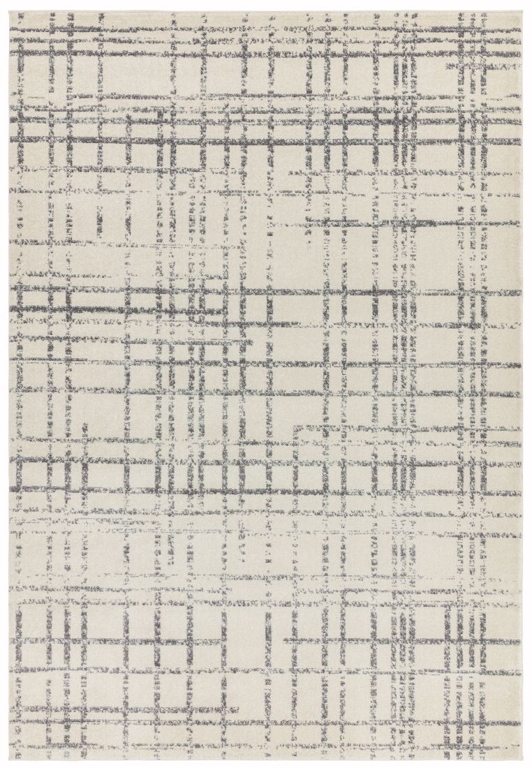 Nova Geometric Rug - Grid Grey NV31 Nova Geometric Rug - Grid Grey NV31