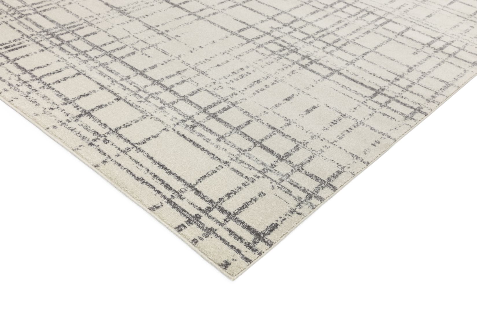 Nova Geometric Rug - Grid Grey NV31 Nova Geometric Rug - Grid Grey NV31