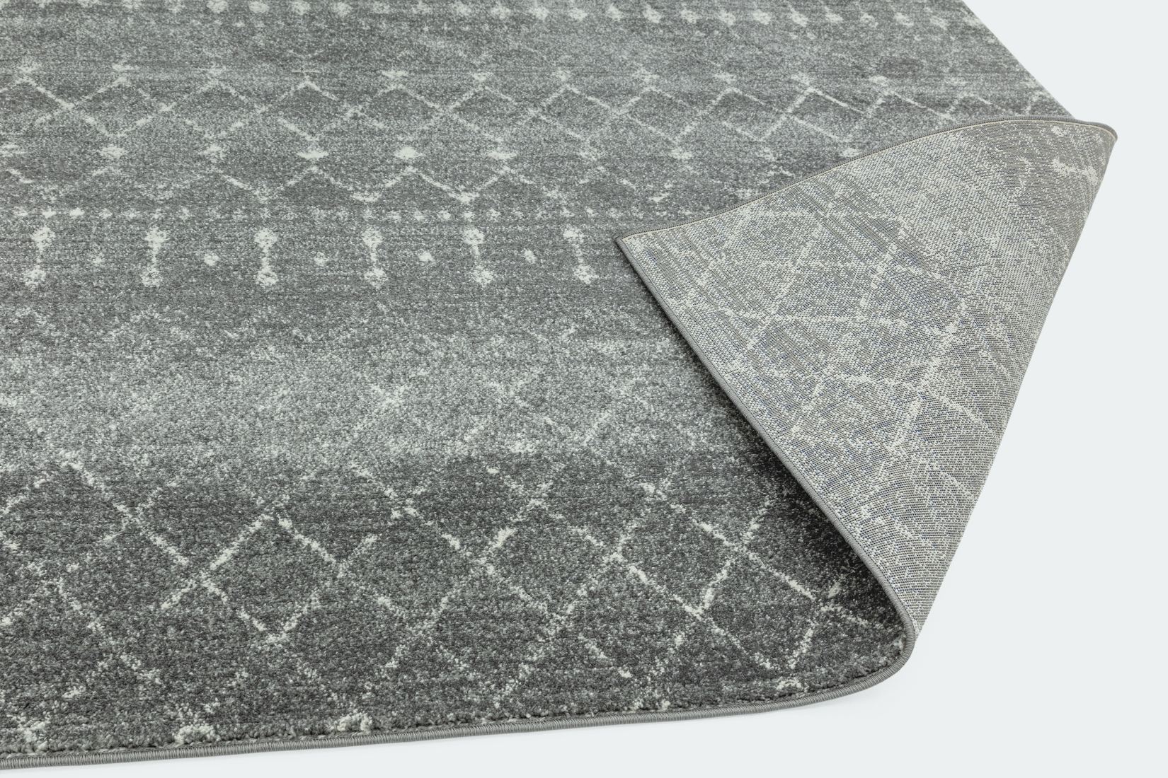 Nova Tribal Rug - Nomadic Dark Grey NV34