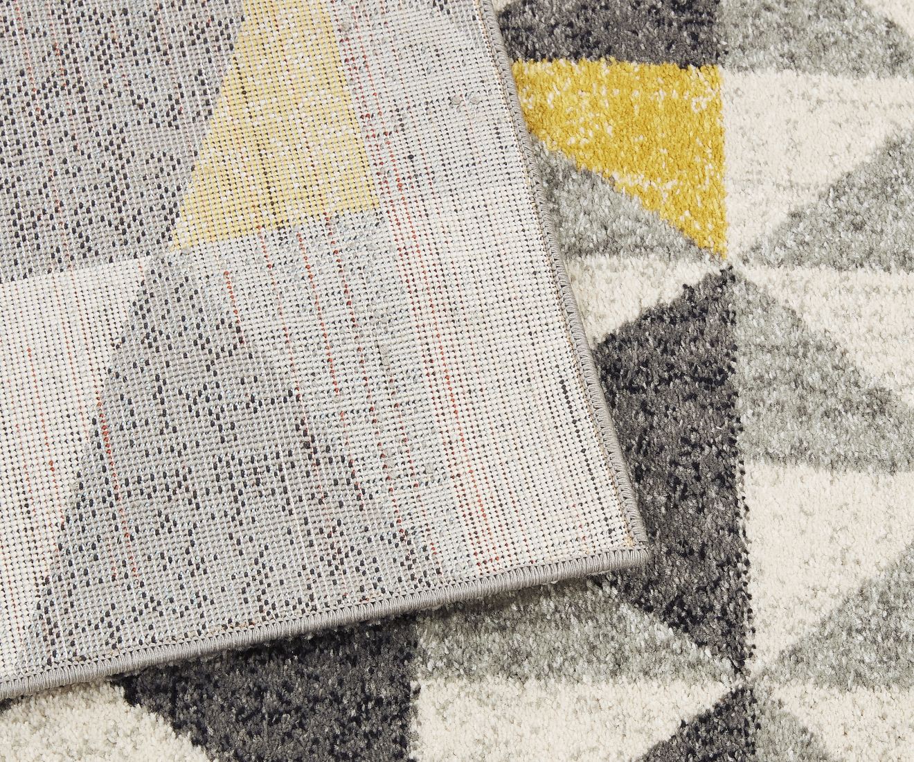 Nova Geometric Rug - Flag Yellow NV01