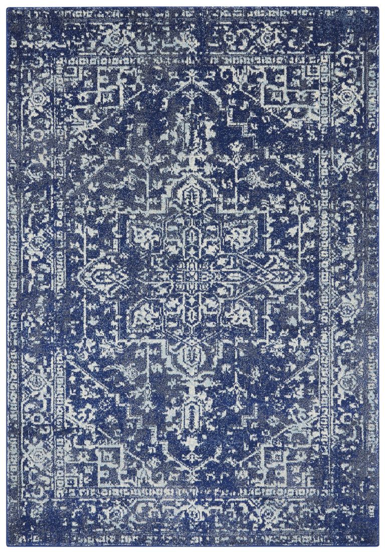 Nova Traditional Rug - Antique Blue NV11