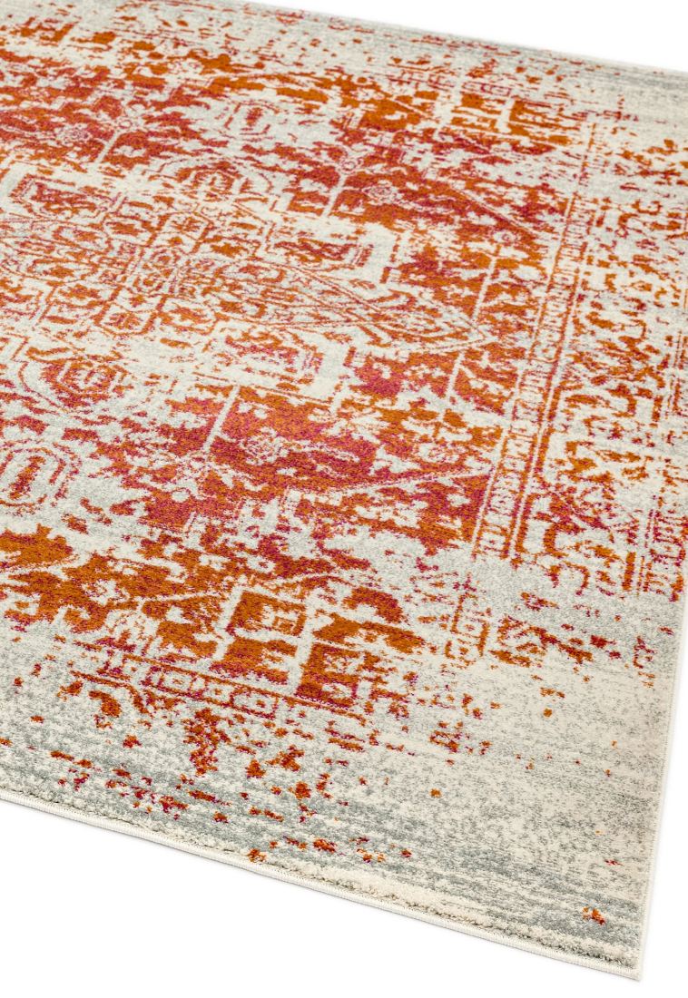 Nova Traditional Hardwearing Rug - Antique Orange NV09 Nova Traditional Hardwearing Rug - Antique Orange NV09