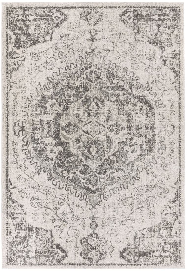 Nova Traditional Rug - Medallion Ivory NV26