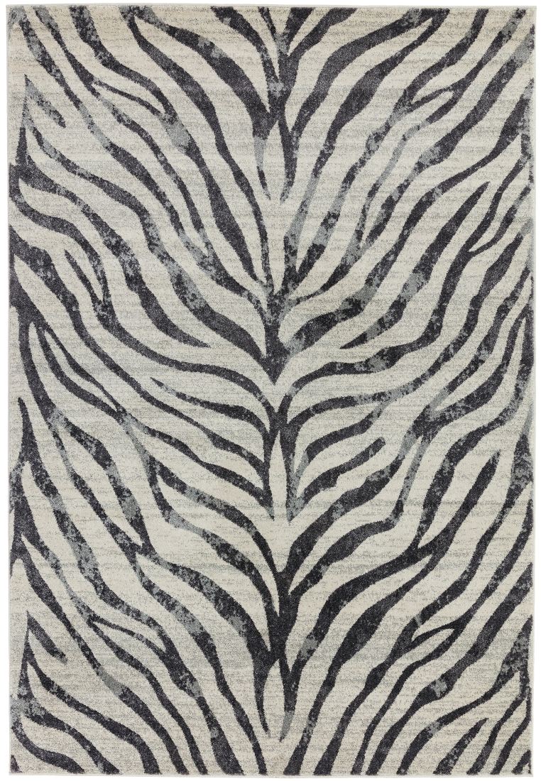 Nova Animal Print Hardwearing Rug - Zebra NV27 Nova Animal Print Hardwearing Rug - Zebra NV27