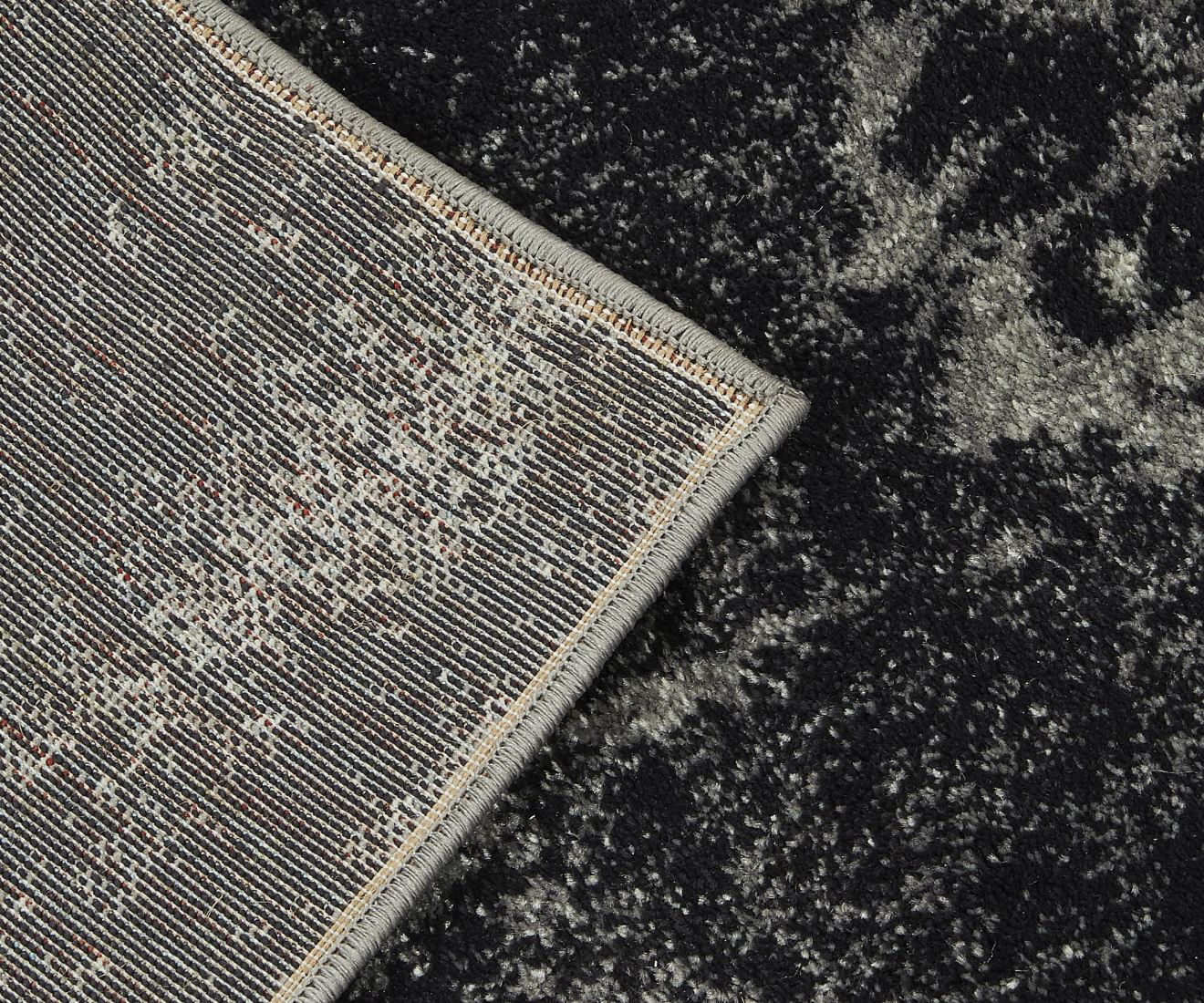 Nova Abstract Rug - Distress Grey NV03