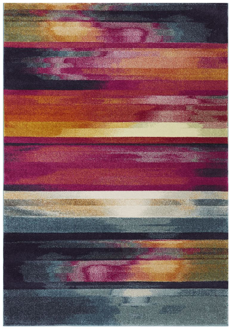 Nova Modern Rug - Stripe Multi NV05