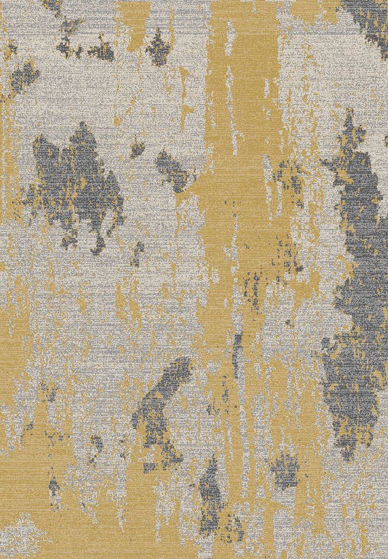 Nova Abstract Rug - Painterly Ochre NV18