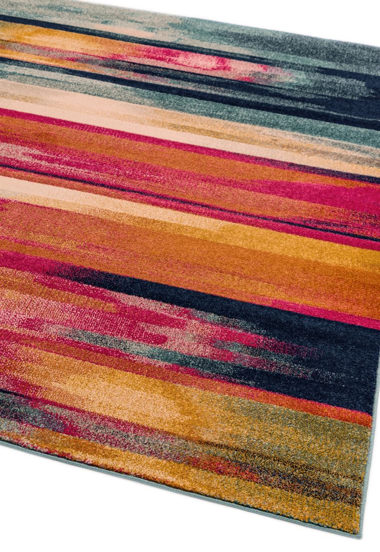 Nova Modern Rug - Stripe Multi NV05