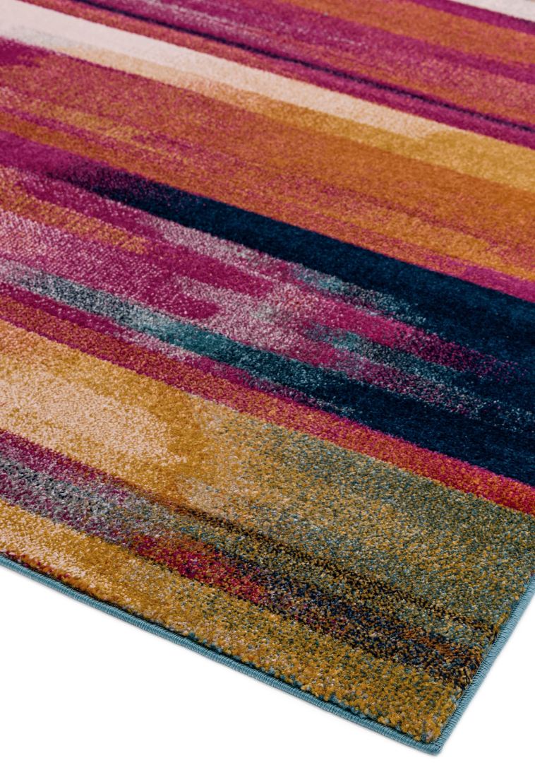 Nova Modern Rug - Stripe Multi NV05