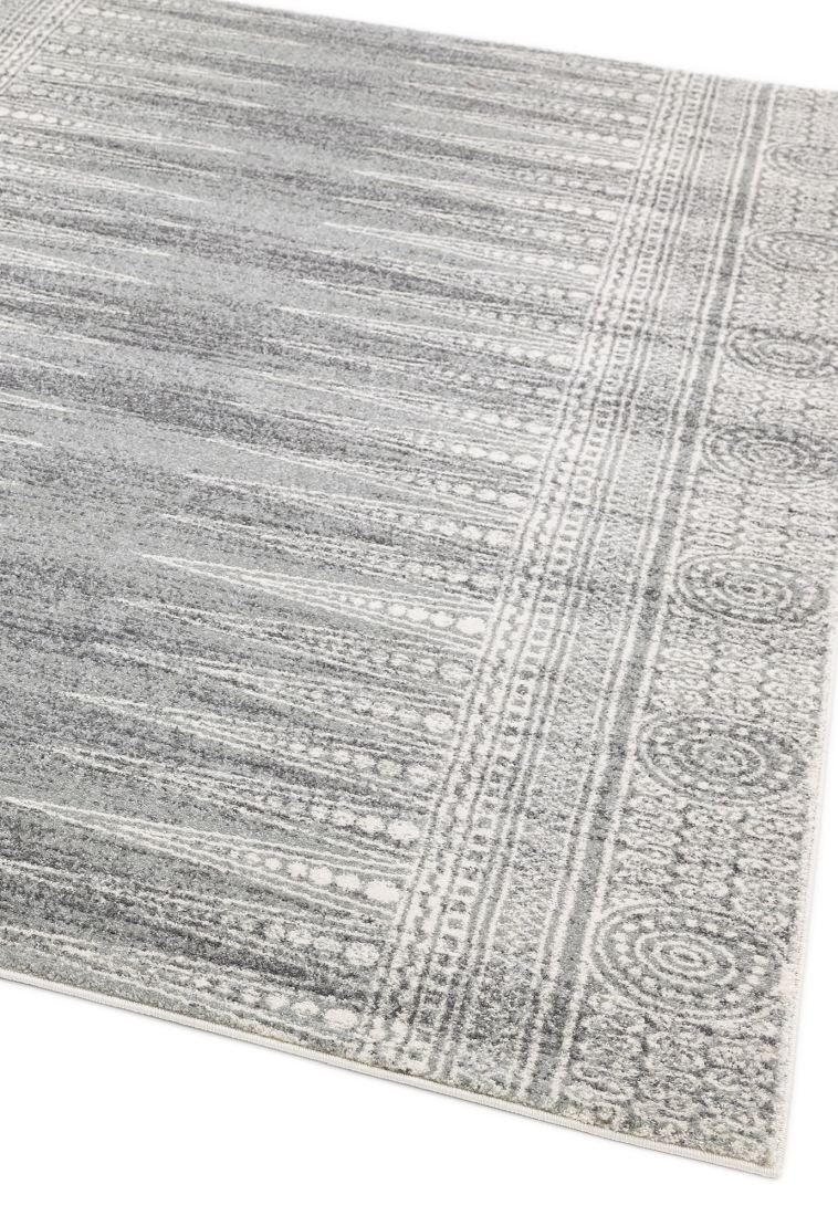 Nova Tribal Rug - Weave Grey NV07