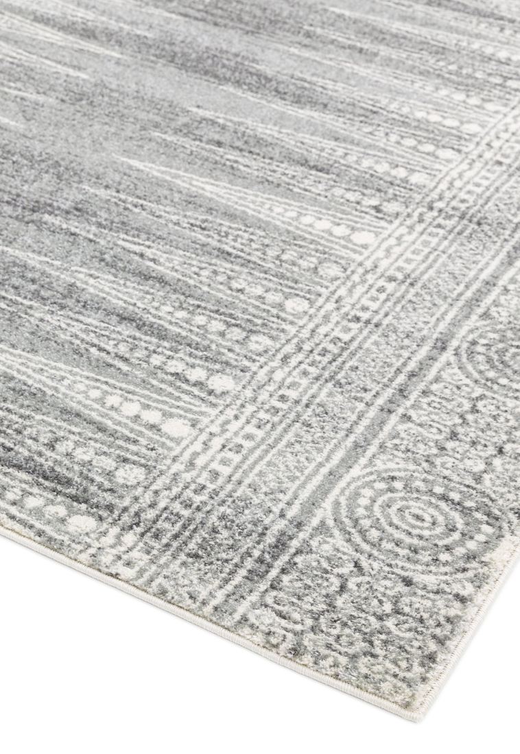 Nova Tribal Rug - Weave Grey NV07